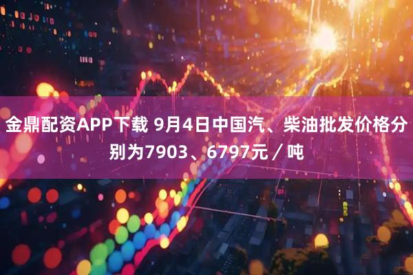 金鼎配资APP下载 9月4日中国汽、柴油批发价格分别为7903、6797元／吨